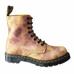 Dr. Martens 1460 Pascal Burnt Yellow Grunge Tie Dye
