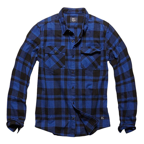 Vintage Industries Austin Shirt Blue Check