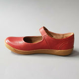 Clarks Un Haven Strap Red Leather Mary Jane Schuhe Damen Leder rot