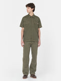 Dickies Madras Shirt SS military green
