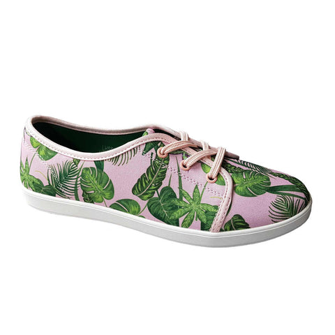 Lulu Thin Grace Pink Jungle Sneakers