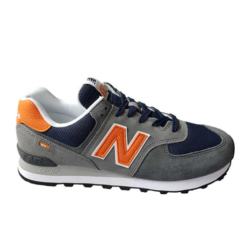 New Balance ML 574 EAF Sneakers grau blau orange