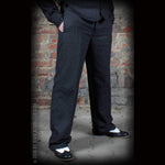 Rumble59 Vintage Loose Fit Pants Sacramento gestreift schwarz/grau