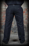 Rumble59 Vintage Loose Fit Pants Sacramento gestreift schwarz/grau