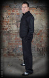 Rumble59 Vintage Loose Fit Pants Sacramento gestreift schwarz/grau