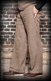 Rumble59 Vintage Loose Fit Pants Sacramento Fischgrat beige/braun