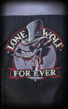Rumble59 Worker Shirt Lone Wolf forever schwarz/grau