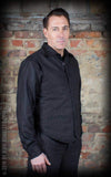 Rumble59 Vintage Weste Atlantic City gestreift schwarz/grau