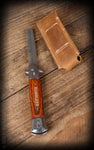 Rumble59 Springmesser-Kamm mit Ledertasche