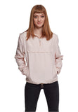 Urban Classics Ladies Basic Pull Over Jacket light pink