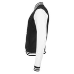 Urban Classics 2-tone College Sweatjacket black/white