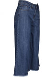 Urban Classics Ladies Denim Culotte ocean blue