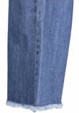 Urban Classics Ladies Denim Culotte ocean blue