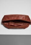 Urban Classics Synthetic Leather Cosmetic Pouch brown