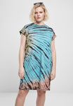 Urban Classics Ladies Tie Dye Dress black