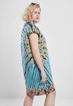 Urban Classics Ladies Tie Dye Dress black