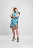 Urban Classics Ladies Tie Dye Dress black