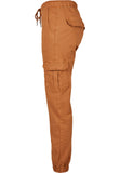 Urban Classics Ladies High Waist Cargo Jogging Pants toffee