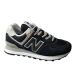 New Balance WL574EB Turnschuhe schwarz grau