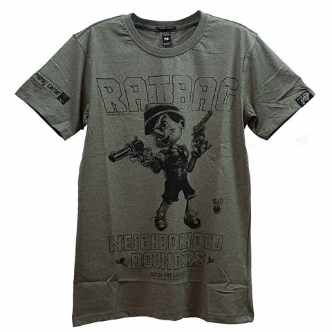 Yakuza Premium Ratbag T-Shirt Olive YPS 3204